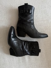 GABOR Cowboy Stiefel, Schwarz