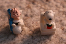 Peanuts Aufsetzer für Bleistifte - Snoopy und Linus - 90er Jahre