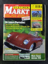 Oldtimer Markt - August/1998 - 50 Jahre Porsche - Moto Guzzi Airone 250