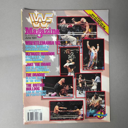 Wwe wrestling magazin 1991 - wwe,