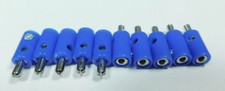 10 Stecker BLAU z.B. für