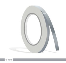 Zierstreifen 6mm schiefergrau