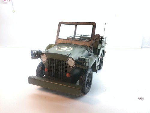 Modellauto militär jepp - modellauto-,