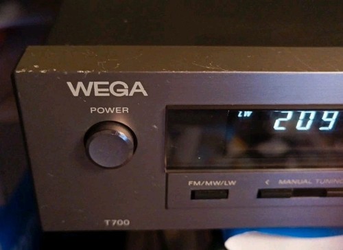 Wega t700 hifi radio tuner - t700, mit