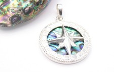 Silberanhänger „Kompass“