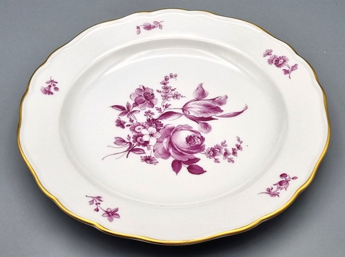Meissen porzellan teller - meissen, d