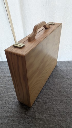 Holzkoffer aktenkoffer - holzkoffer,