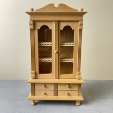 Dora Kuhn Curio Cabinet Wood