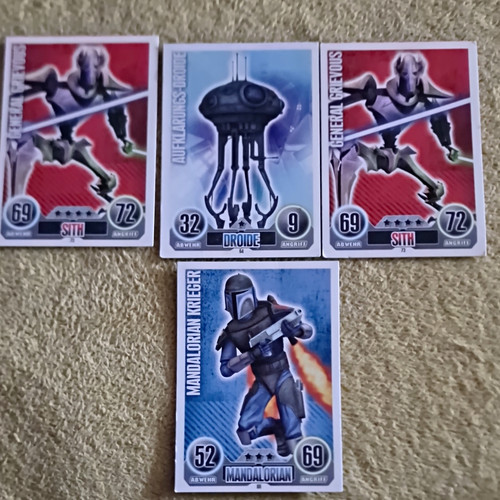 Topps force attax star - topps, wars