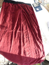 Damenrock, lang, Samtrock