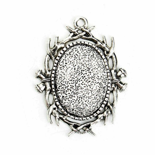 Antiksilber cabochon kamee - cabochon,