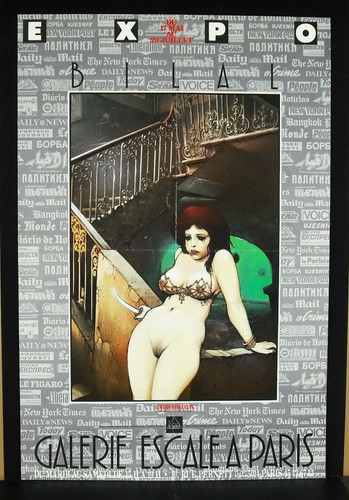Originales plakat ausstellung - plakat,
