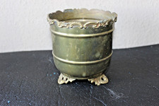 Alter Messing Pflanztopf