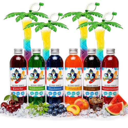 Slush sirup partyset sorten - slush,