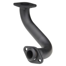 Auspuff Krümmer schwarz für