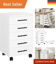 Rollcontainer mit 5 Schubladen