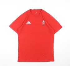 Adidas Herren T-Shirt rot Team