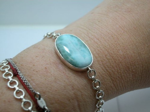 Larimar armband 925 000 - larimar, 925/000