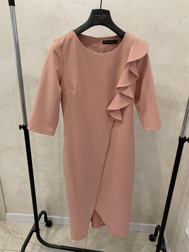 Women dress beige 46 - dress, /