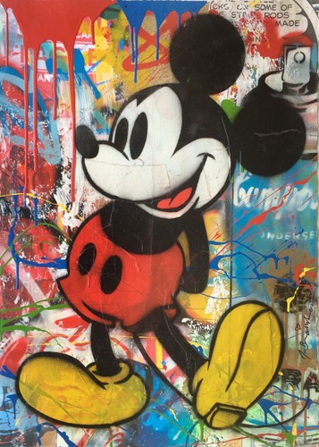 Hommage mickey mouse - hommage, street