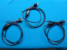 3 Netzkabel mit Eurostecker und Schalter 1,5 m