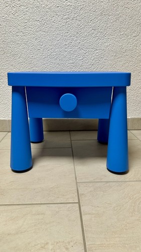 Ikea mammut nachttisch blau - ikea,