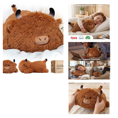 Mewaii plüschkuh kuscheltier - mewaii,