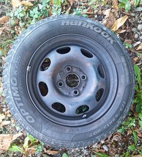 Sommerreifen auf Stahlfelge