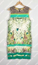 Jungle Mirror 💚 Marc Cain Kleid N3 Giraffe Leopard Dschungel Print