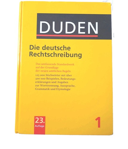 Duden die deutsche - duden,