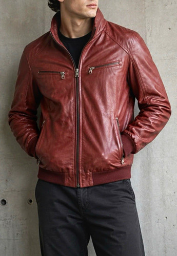 Neohit herren lederjacke biker - neohit,