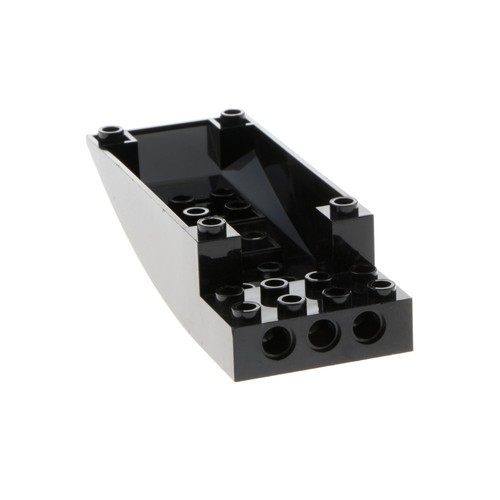 Lego cockpit 10x4x2 schwarz - 1x,