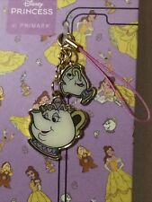 DISNEY MRS POTTS CHIP HANDYTASCHENANHÄNGER DIE SCHÖNE UND DAS BIEST NEU PRIMARK