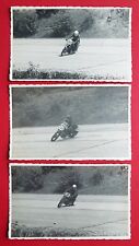 3 x Motorsport Foto Motorräder um 1950 500 BMW 250 Moto Gutzi   ( 23593