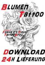 Tattoovorlagen Blumen Flower