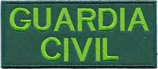 SPANIEN Policia GUARDIA CIVIL Police Patch Polizei Abzeichen Gendarmerie  España