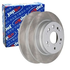 2X JAPKO BREMSSCHEIBEN HINTEN 281,6mm VOLL PASSEND FÜR HONDA CR-V CROSSROAD