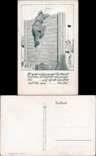 Militär Scherzkarten, Soldat