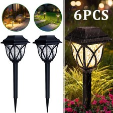 6 Stück Solarlampen Gartenleuchten Terrasse Balkon Wegeleuchte Dekorative Licht