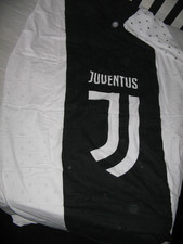 Bettwäsche Juventus Turin Fußball + Spannbettlacken 80x80cm Druckknöpfe