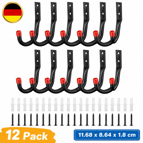 12er set wandhalter - set,