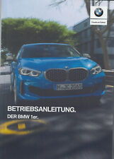 BMW 1er F40 Betriebsanleitung 2021 Bedienungsanleitung Handbuch Bordbuch BA