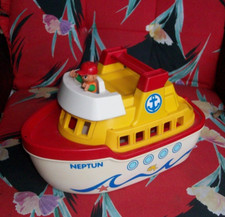 Playmobil Schiff Boot Neptun Modellschiff mit Kapitän von 2015 27 cm