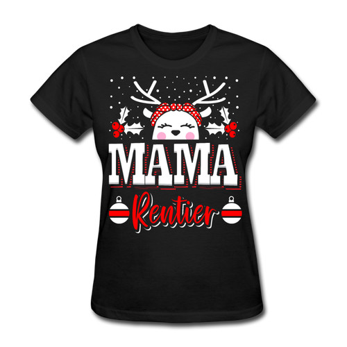 Mama rentier weihnachten - mama,