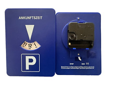 Parkscheibe mit Uhrwerk Mitlaufend Start Stopfunktion elektronisch Parkuhr
