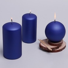 Stumpen- und Kugelkerzen Grace