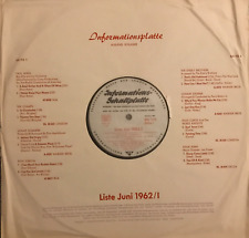 ♫ 12" INFO-LP 1962 PAUL ANKA Everly Bros. CHAMPS Joanie Sommers DON GIBSON 11 ♫