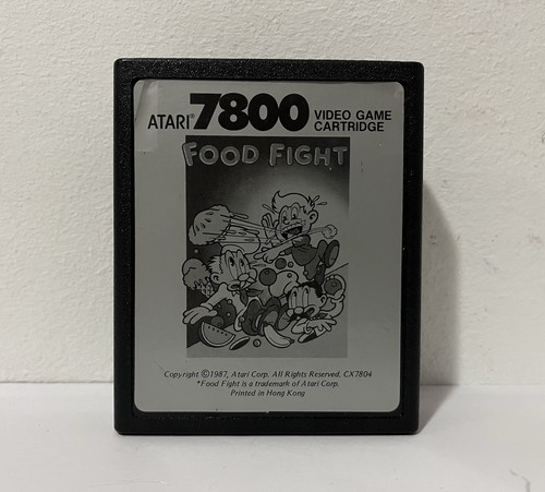 Atari 7800 spiel food fight - spiel,