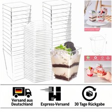 Plastik dessertschalen 160ml - plastik,