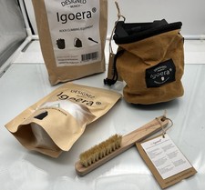 Chalk Bag Set Braun